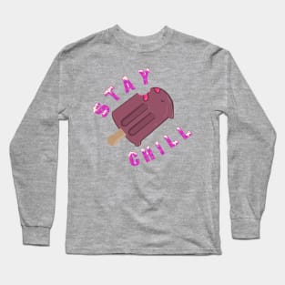 Stay Chill Popsicle Long Sleeve T-Shirt